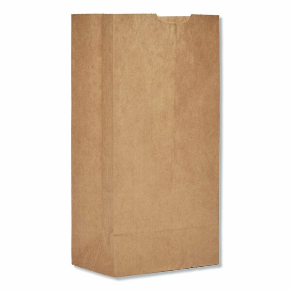 General Grocery Paper Bags, 30 lb Capacity, #4, 5 in. x 3.13 in. x 9.75 in., Kraft, 4000PK BAG GK4